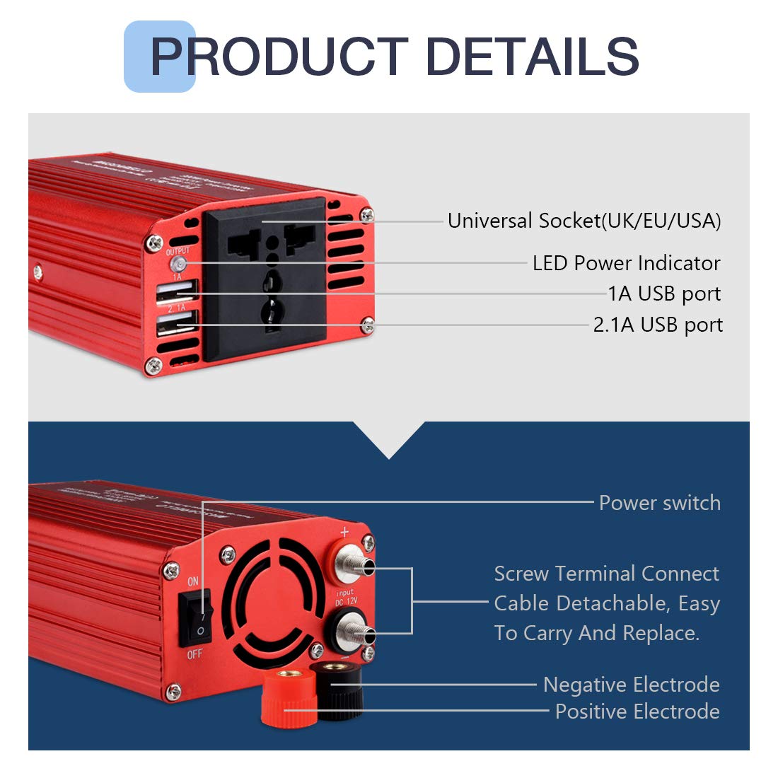 How do I properly maintain a car power inverter?(图1)