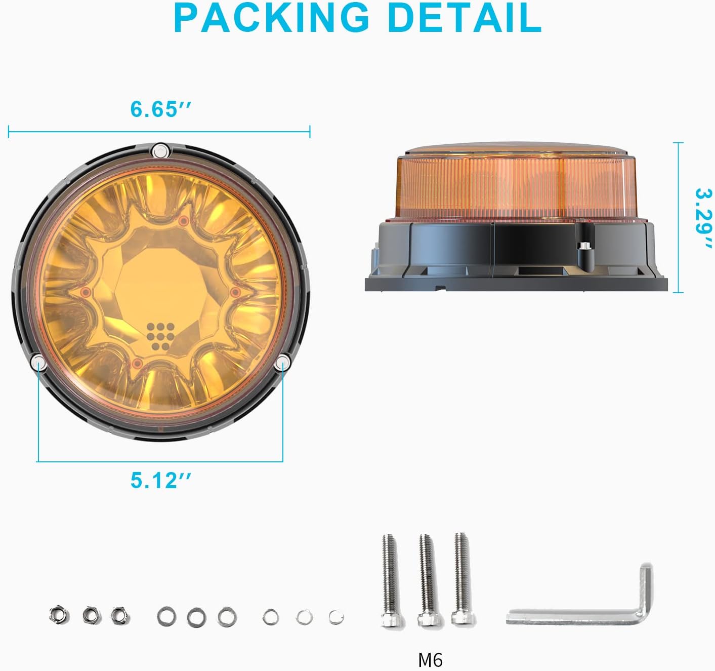Mascarello Vehicle LED Suction Cup Light