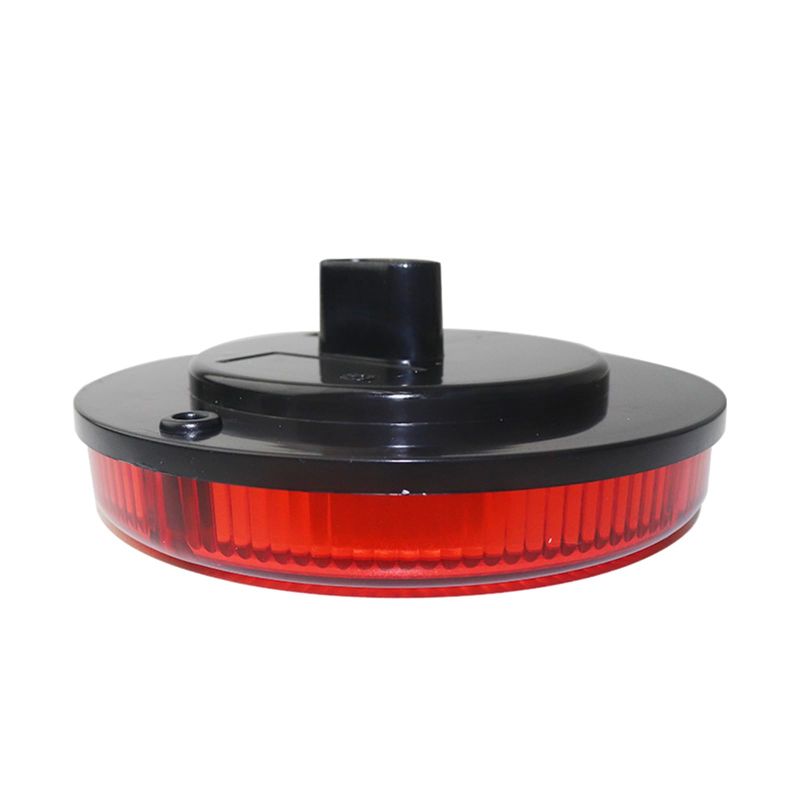 4.8-inch Silicone-sealed Red Round LED Trailer Tail Lights